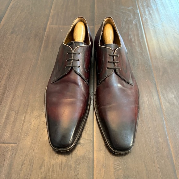 Magnanni made in Spain leather lace up dress shoes men’s size 13 main image 4